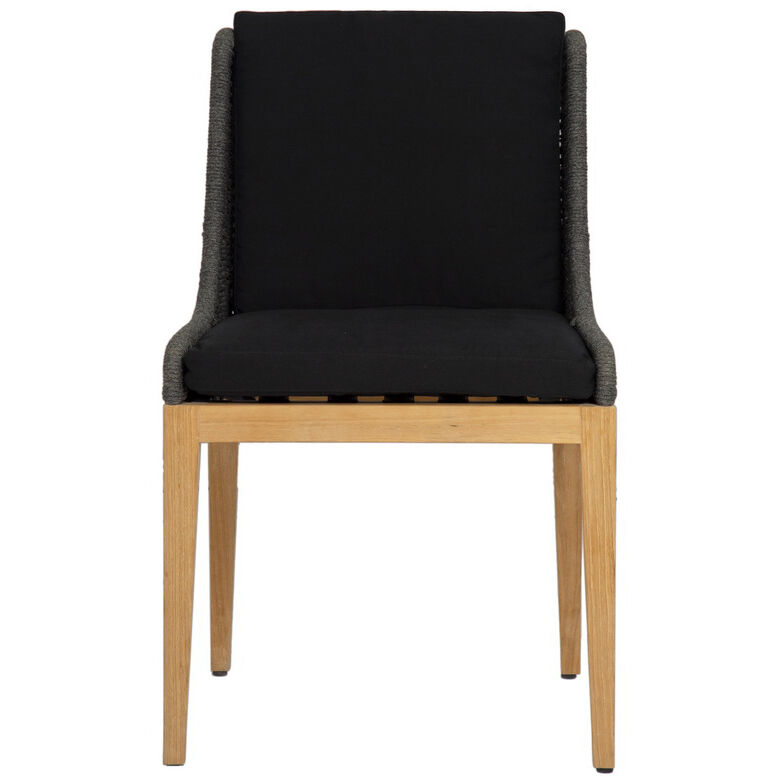 Sorrento Natural / Arashi Black Outdoor Dining Chair